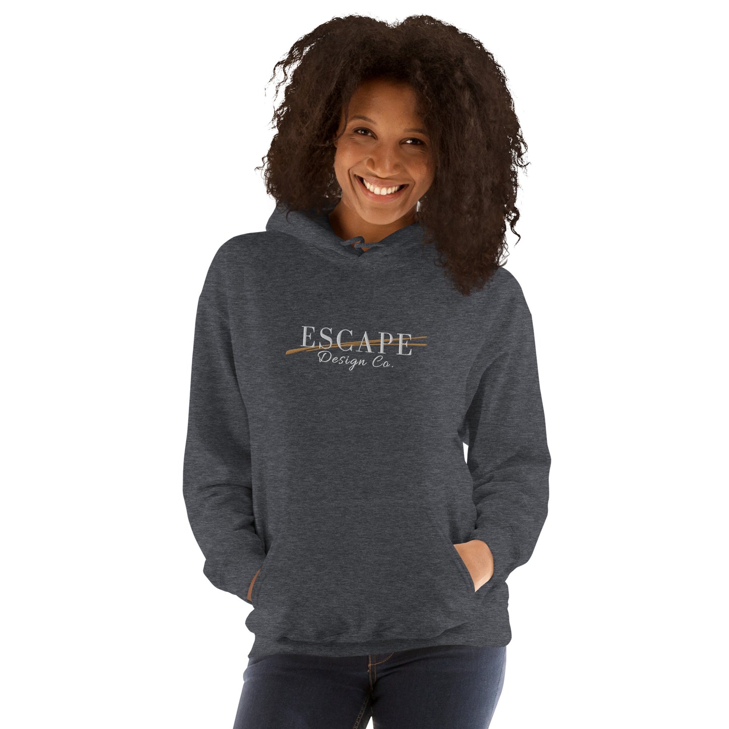 Unisex Signature Embroidered Heavy Blend Hoodie